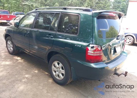 2003 Toyota Highlander V6 z USA, uszkodzony, nr VIN JTEGF21A230086458